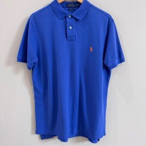 Polo by Ralph Lauren Blue Polo Shirt with Classic Design